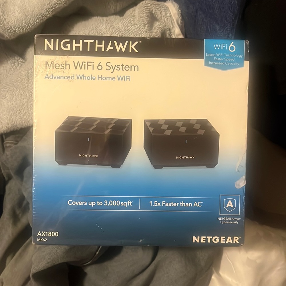 Netgear nighthawk mesh wifi 6 system
